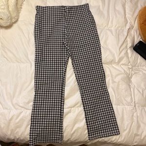 Plaid Women’s Flare Pants